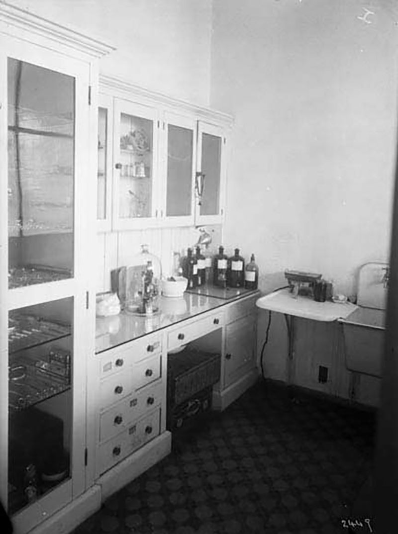 Hospital and immigration detention centre.