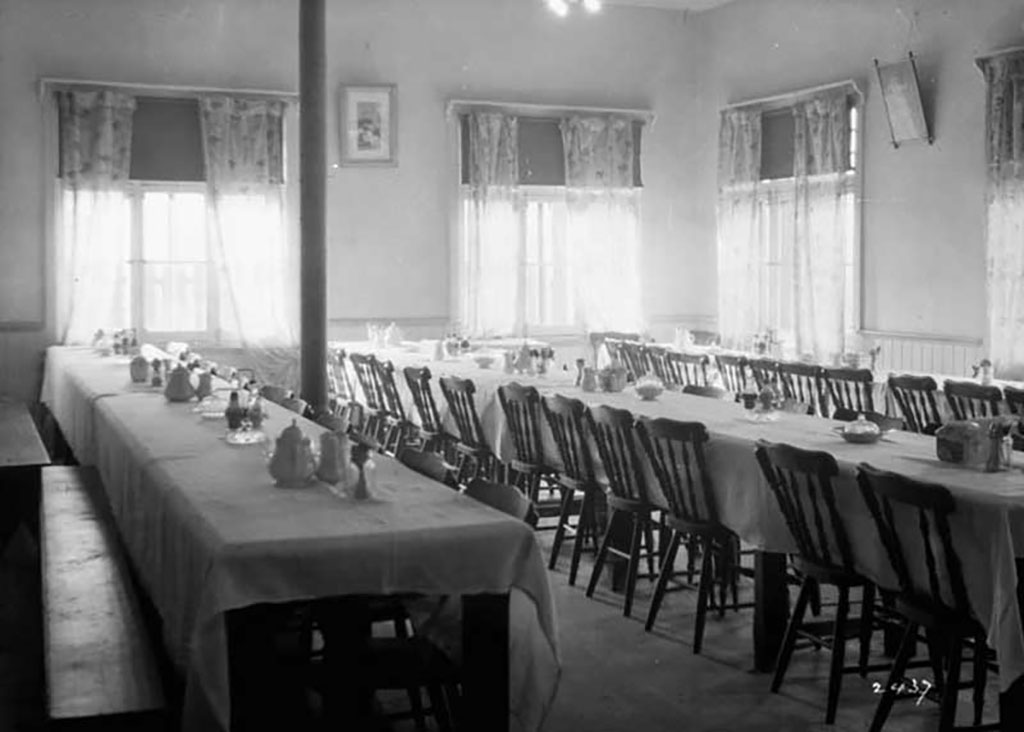 Main dining room.