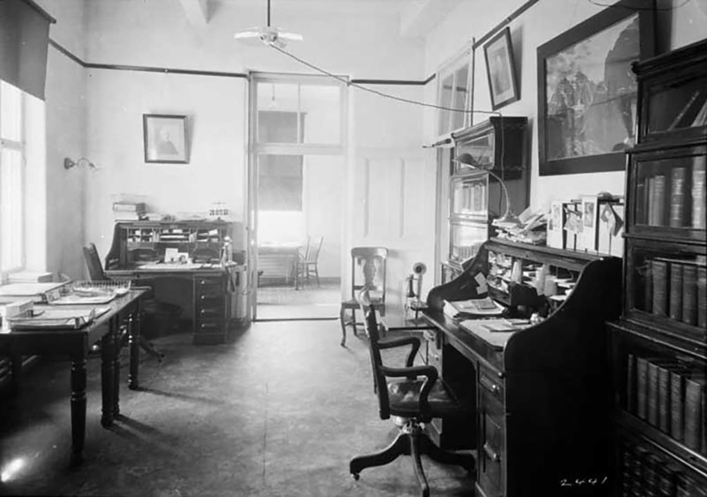 Hospital and immigration detention centre office.