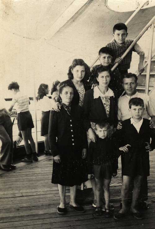 Beghetto family snapshot, 1950 c. Canadian Museum of Immigration at Pier 21 (DI2013.1774.22).