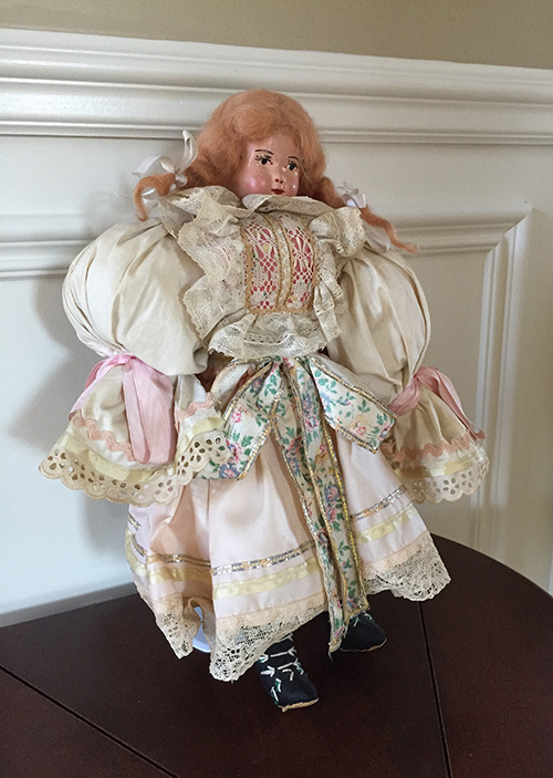 Beautiful handmade doll.